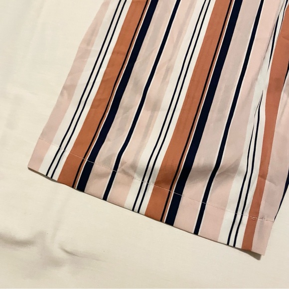 Zara Trafaluc Collection Belted Striped Trouser Pants Size Small - Picture 5 of 14